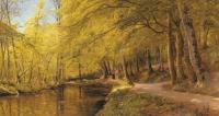 Monsted, Peder Mork - An Afternoon Stroll